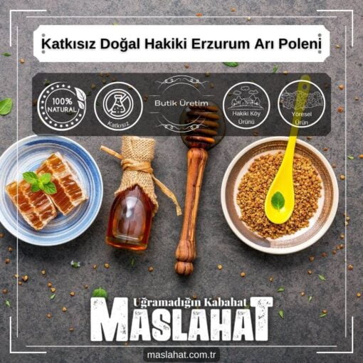 Katkısız Doğal Hakiki Erzurum Arı Poleni-1