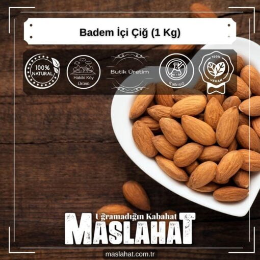 Badem İçi Çiğ (1 Kg)-3