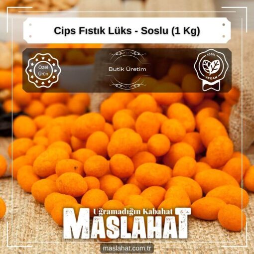 Cips Fıstık Lüks - Soslu (1 Kg)-2