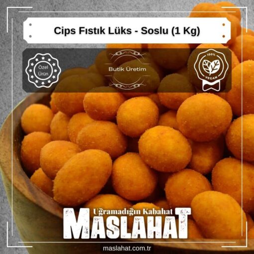 Cips Fıstık Lüks - Soslu (1 Kg)-4