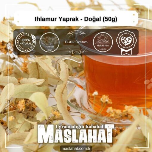 Ihlamur Yaprak - Doğal (50g)-4