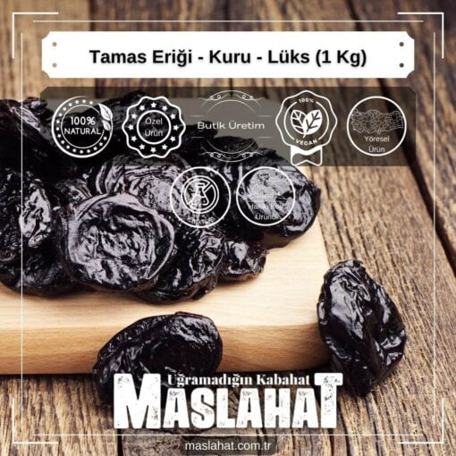 Tamas Eriği - Kuru - Lüks (1 Kg)-4