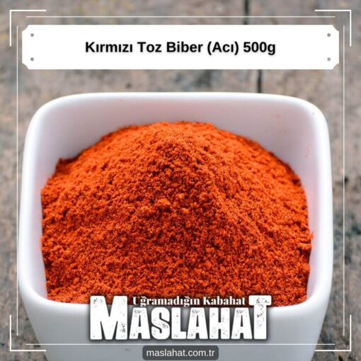 Kırmızı Toz Biber (Acı) 500g-3