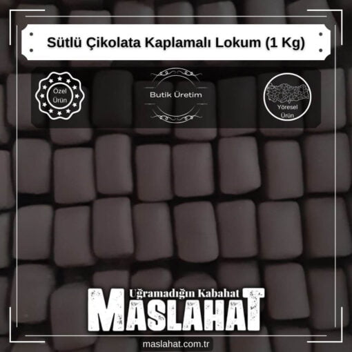 Sütlü Çikolata Kaplamalı Lokum (1 Kg)-1