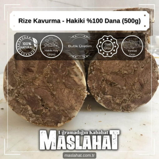 Rize Kavurma - Hakiki %100 Dana (500g)-1